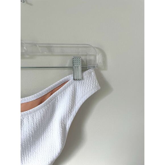J. Crew Curve Bikini Bottom White Size Large NEW - Picture 3 of 6